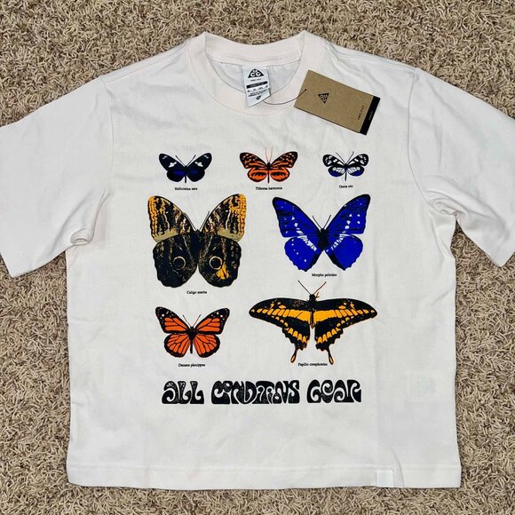 Nike ACG Tops - Nike ACG Women's Dri-FIT Butterfly Crop T-Shirt Phantom HF9522-030 Size XS (New)